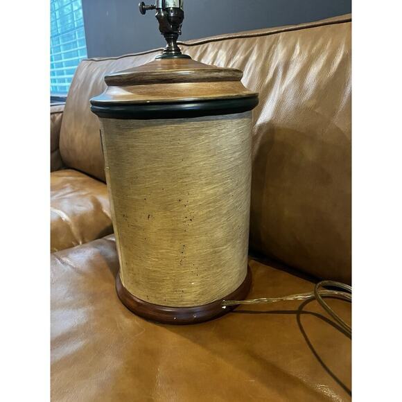 RARE Vintage Ducks Unlimited Wood Lamp Base “Just Layin Around” Robert Leslie - Picture 11 of 13